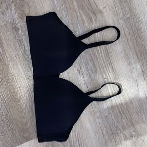 Wireless Black bra, size (small)